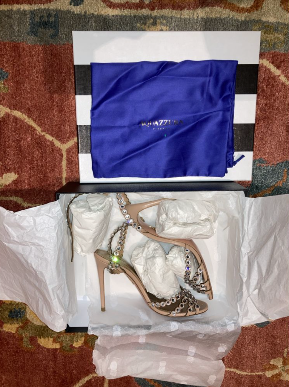 Tequila 105 Crystal Embellished Sandals