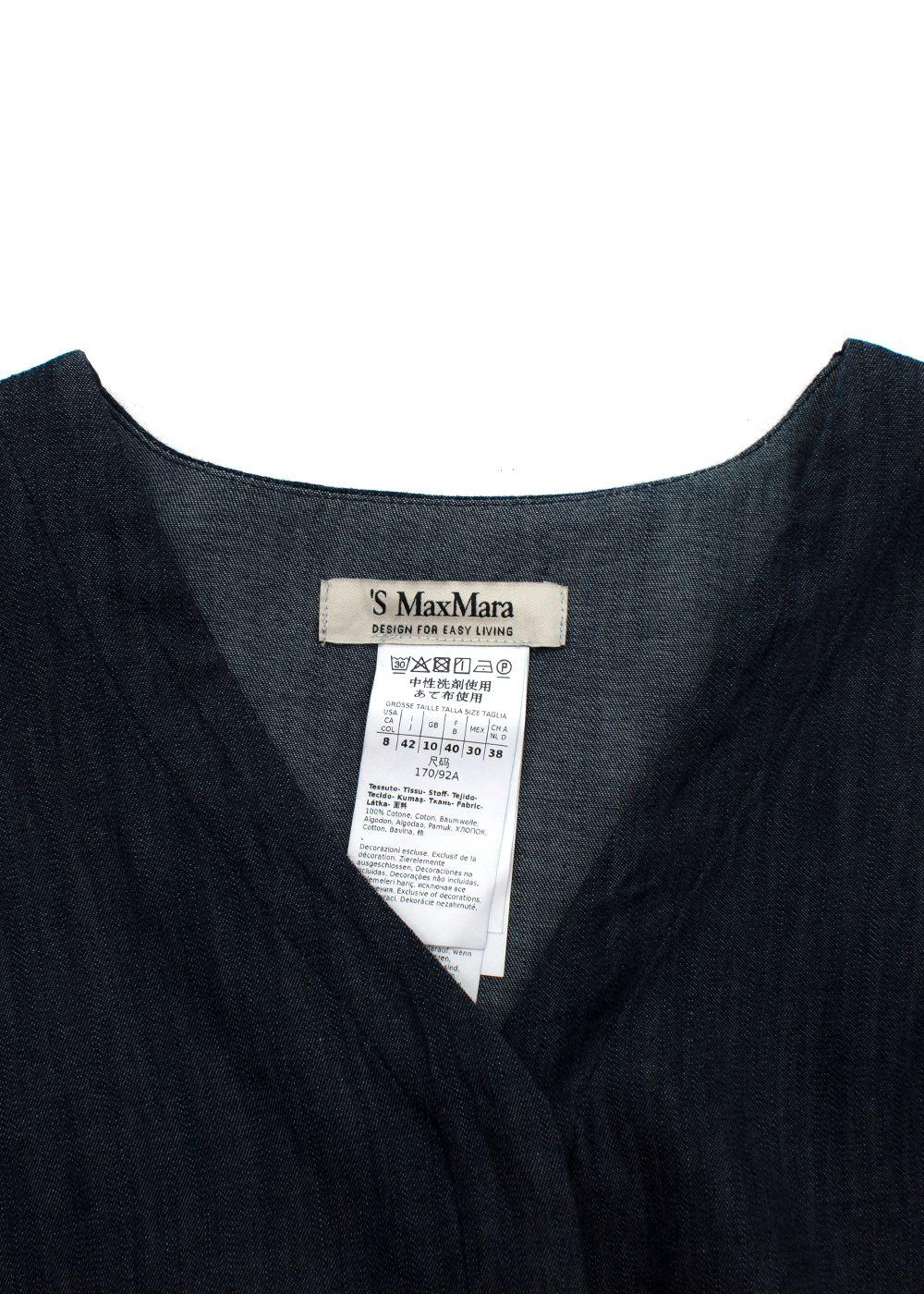 S'MaxMara Lightweight Denim blouse