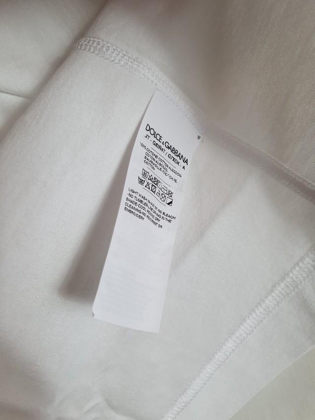 Dolce & Gabbana Milano Logo White T-shirt