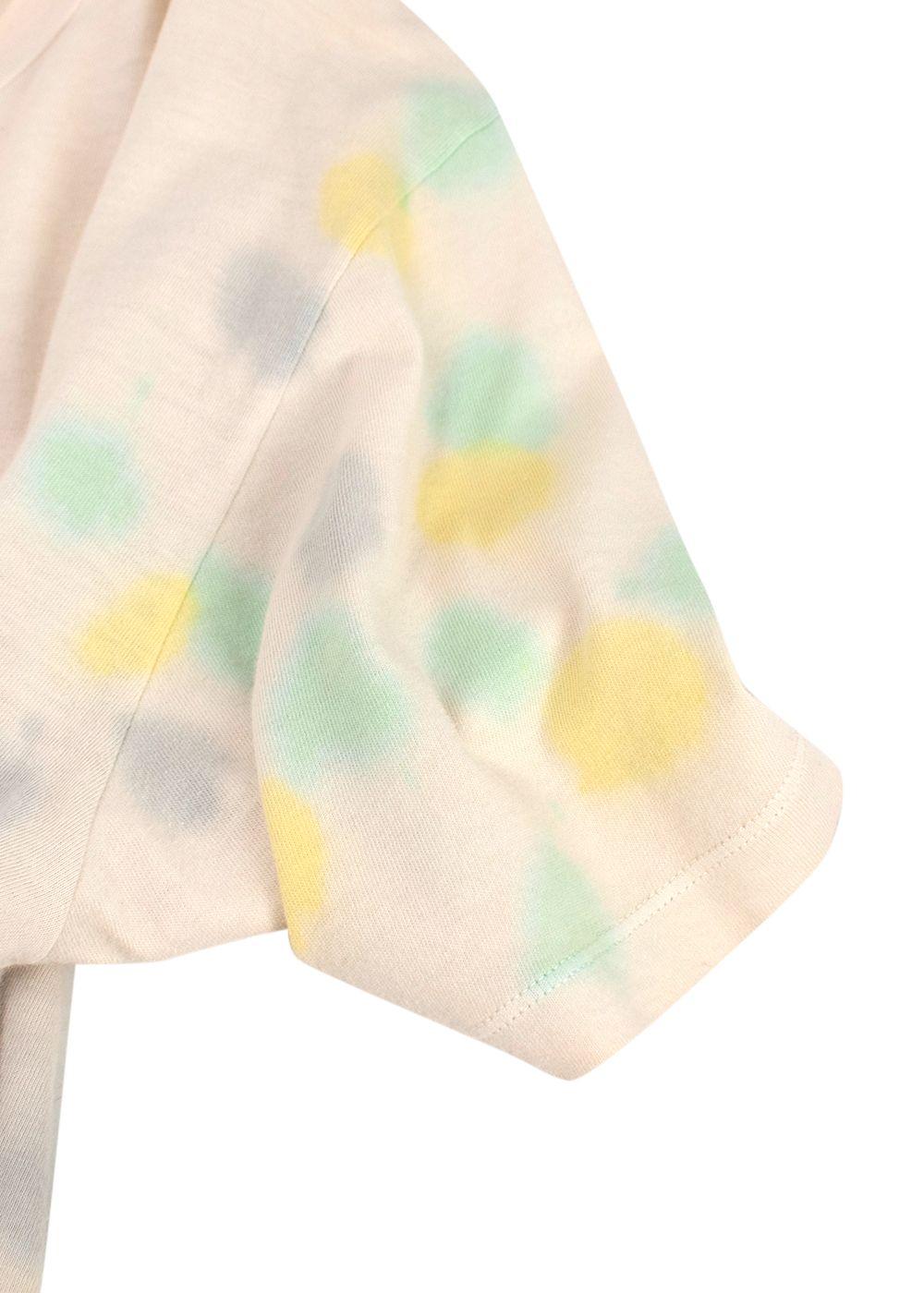 Gucci Cream Multicolour Tie-dye Logo T-Shirt