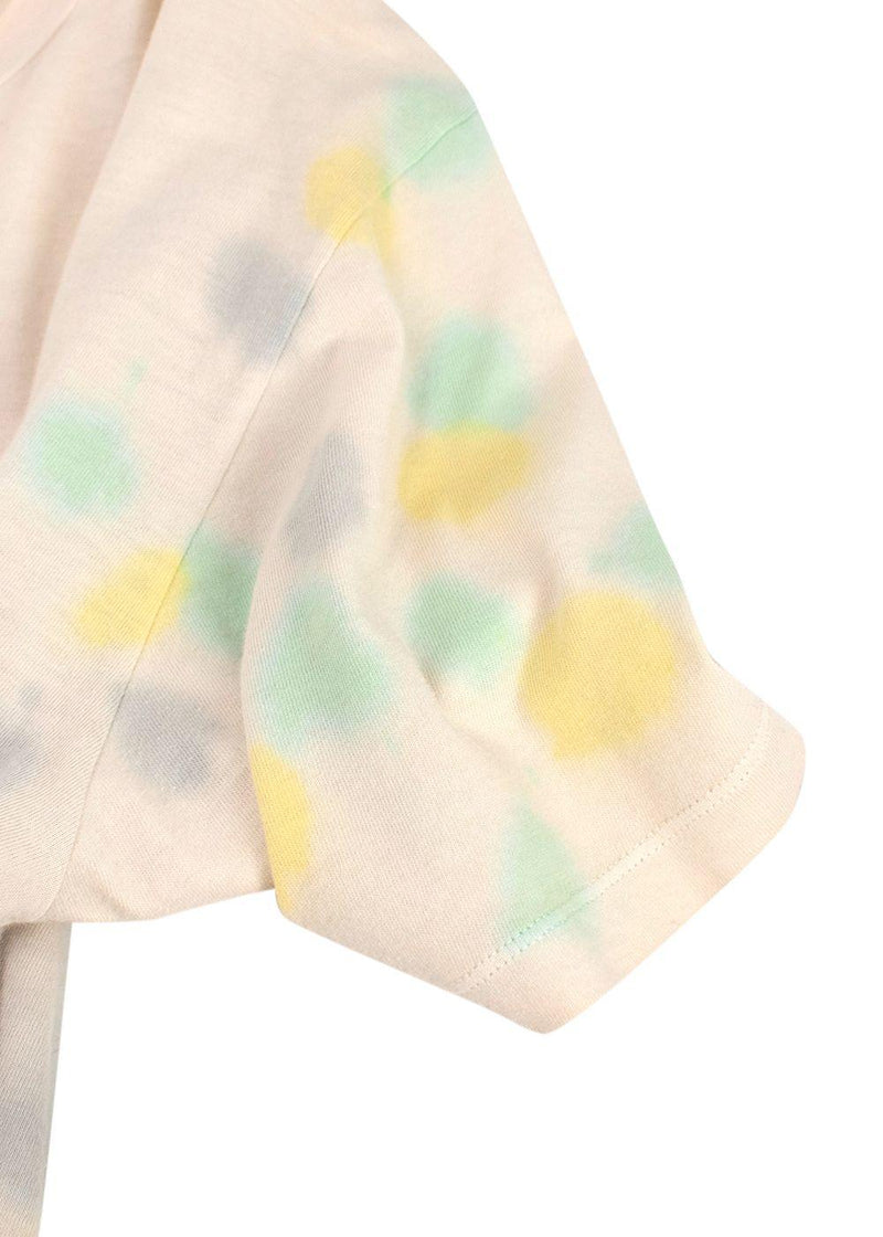 Gucci Cream Multicolour Tie-dye Logo T-Shirt