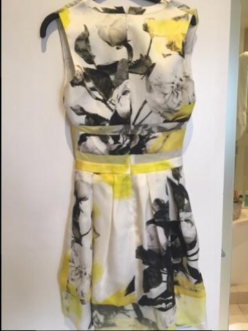 Christopher Kane yellow print dress
