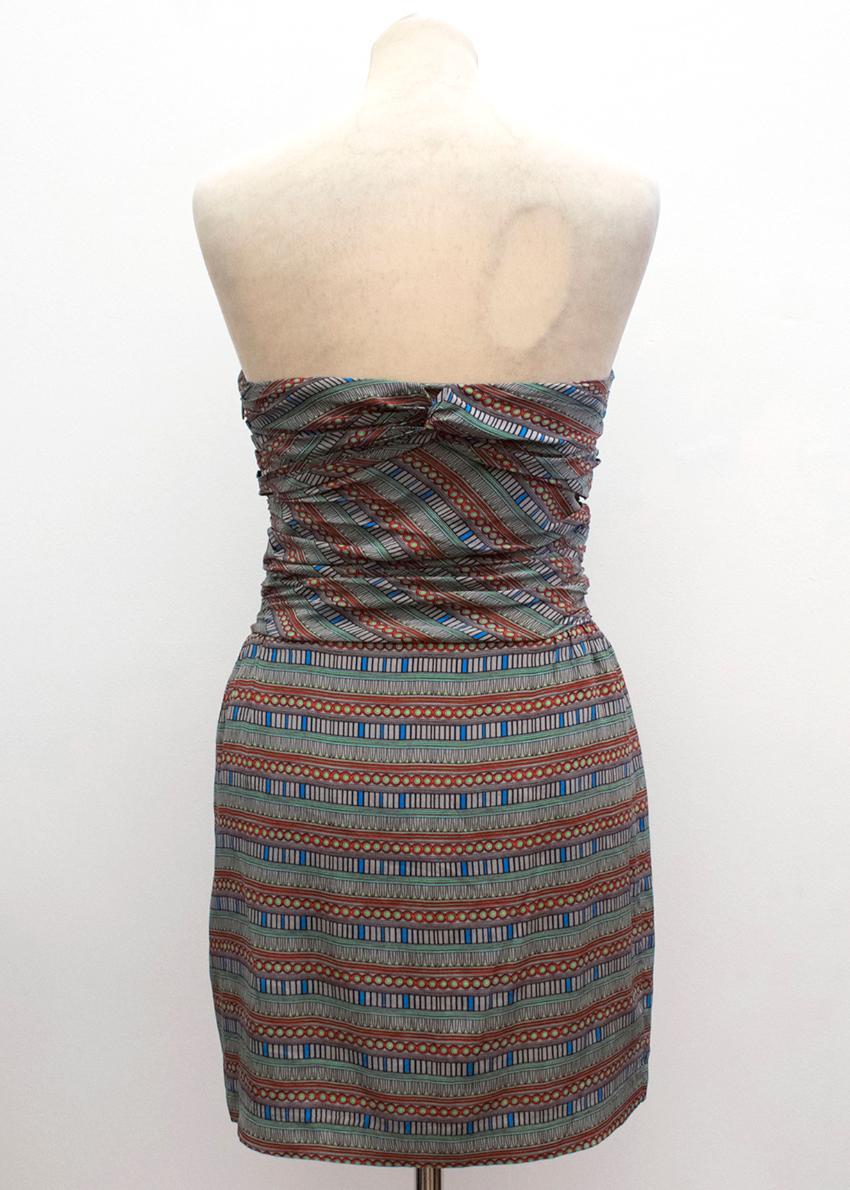 Mara Hoffman Patterned Strapless Dress