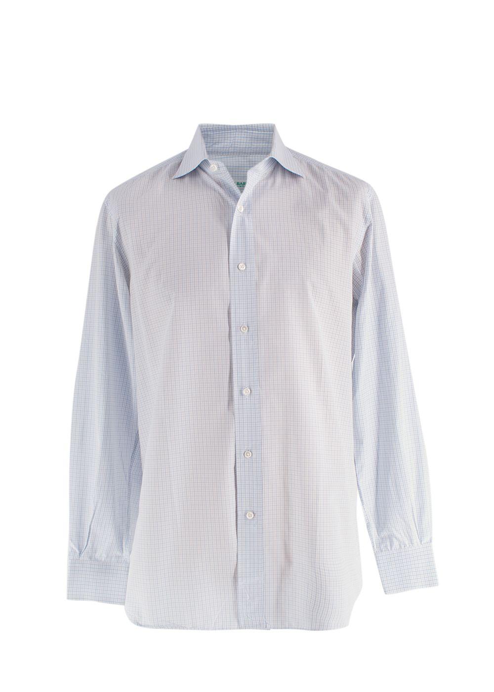 M.Bardelli Pale Blue Check Shirt