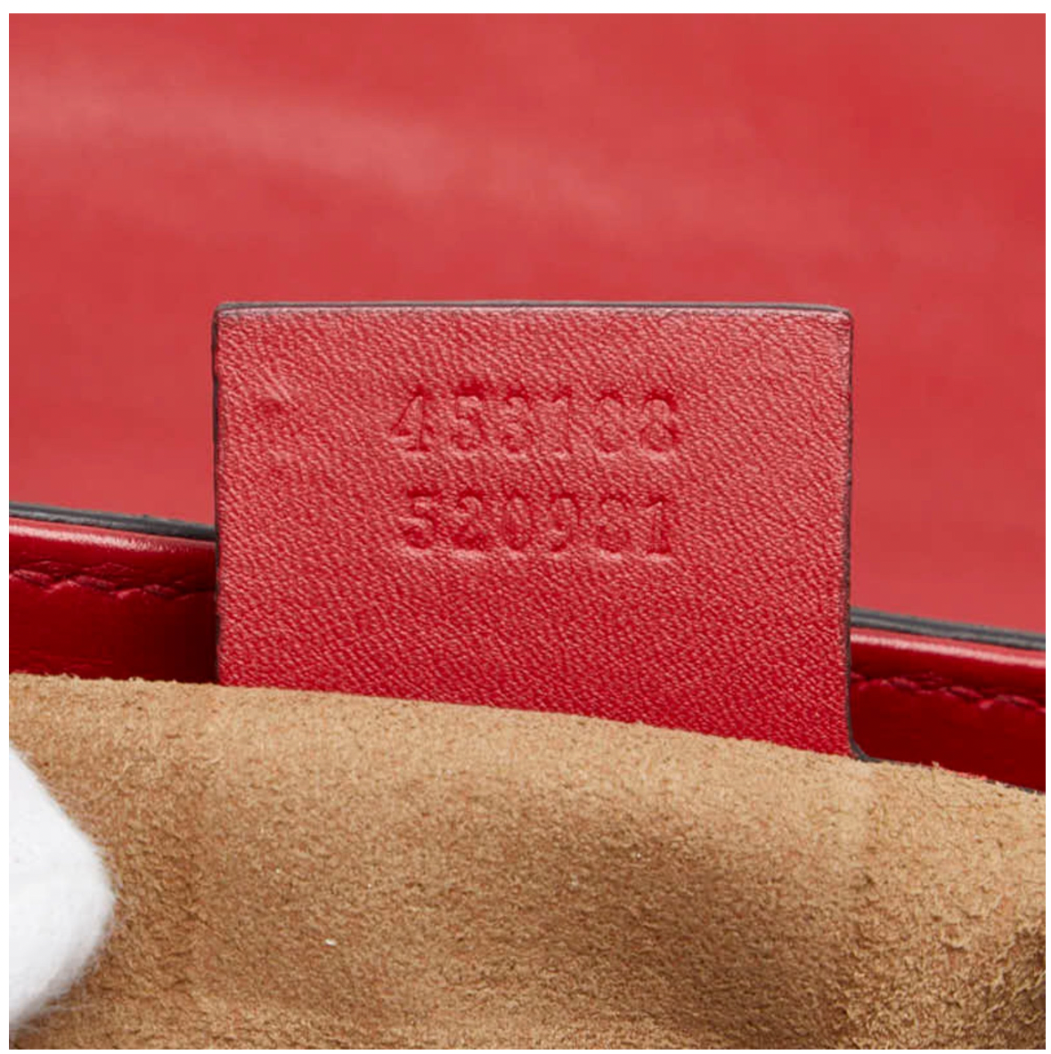 Gucci Supreme Coated Canvas And Leather Bag
