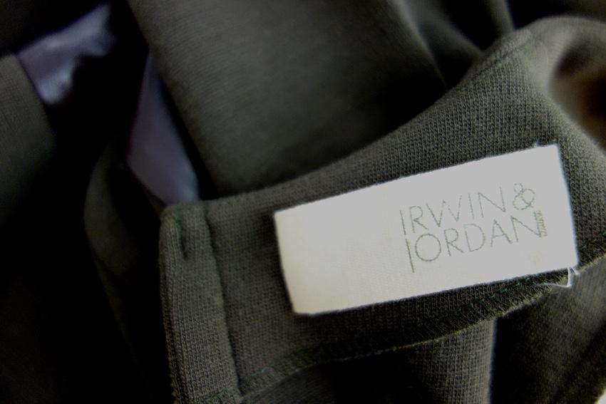 Irwin & Jordan Khaki Skater Dress