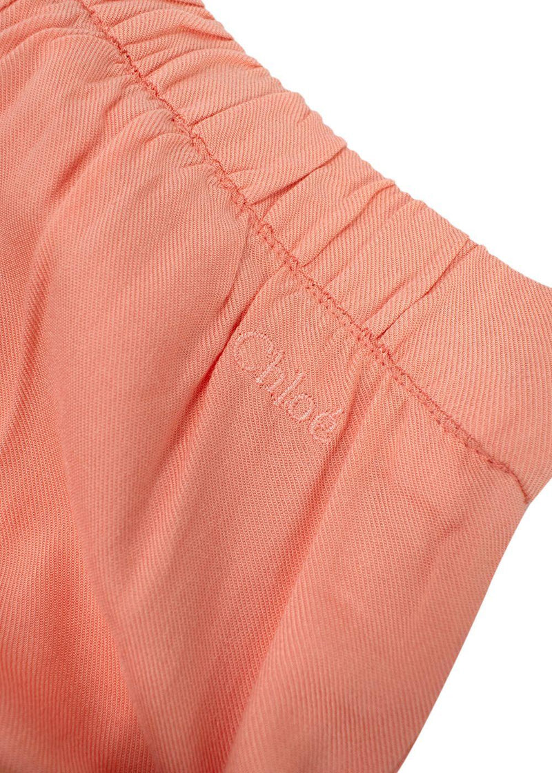 Chloe Kids Peach Tie Bottoms