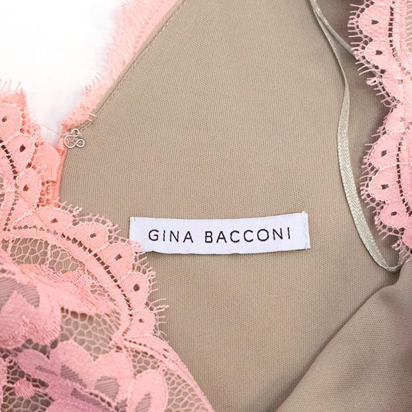 Gina Bacconi Pink Lace Dress