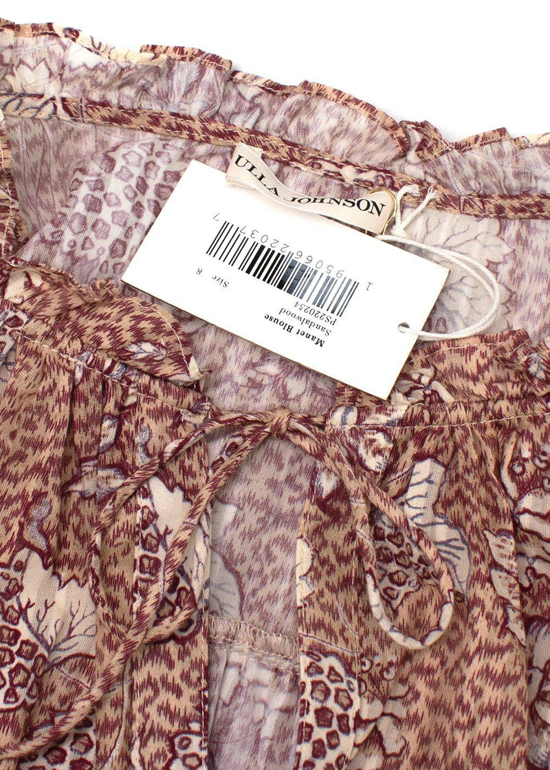 Ulla Johnson Floral Manet Blouse