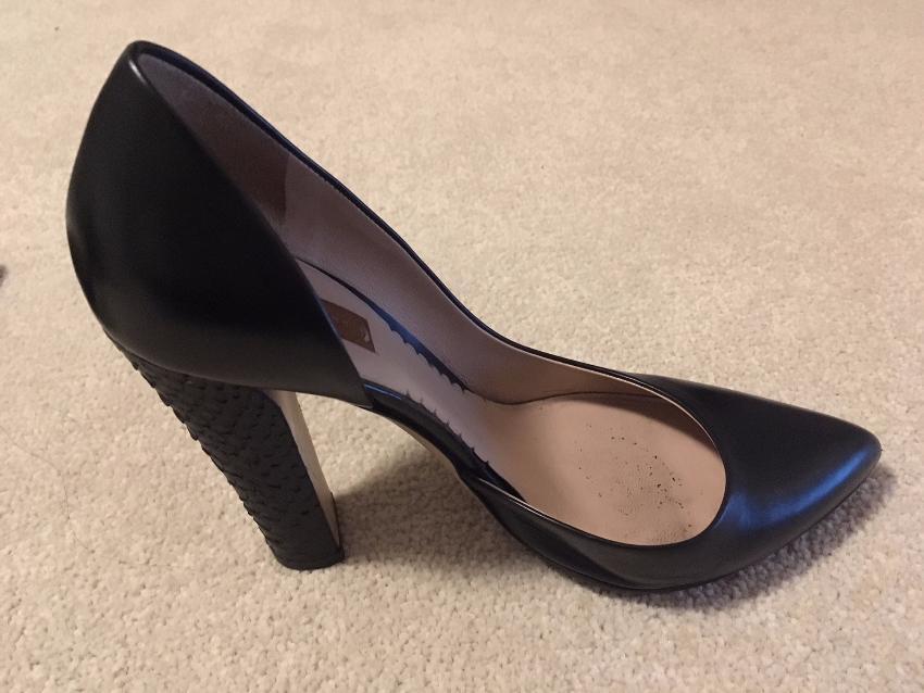 Reed Krakoff black pumps with mock python Heels
