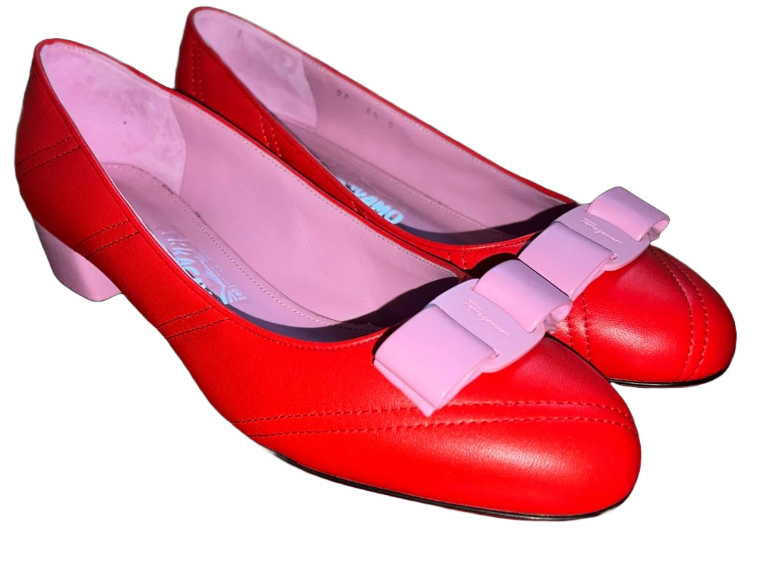 Candy Apple Vara Bow Pumps