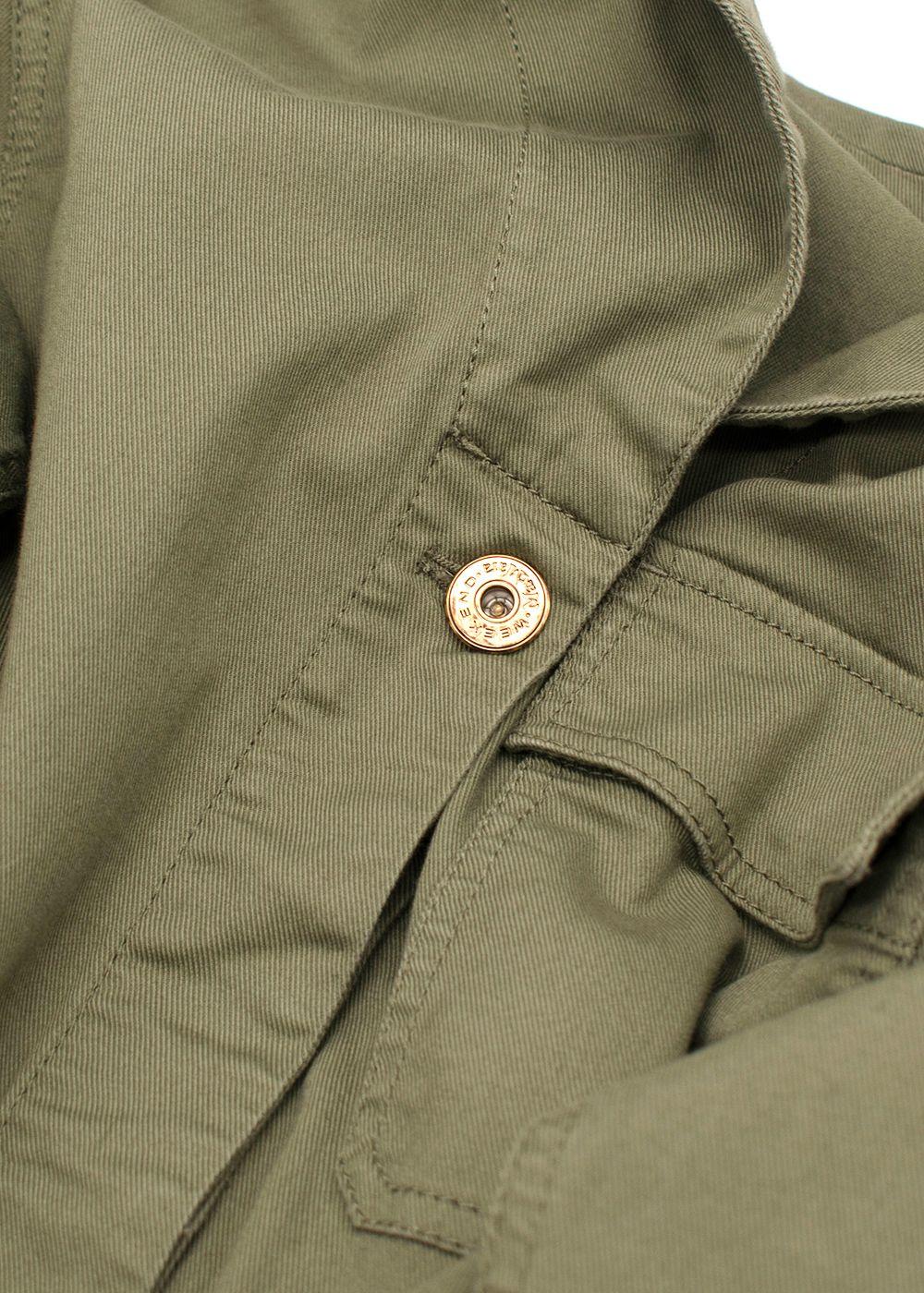 Weekend Max Mara Khaki Boiler Suit