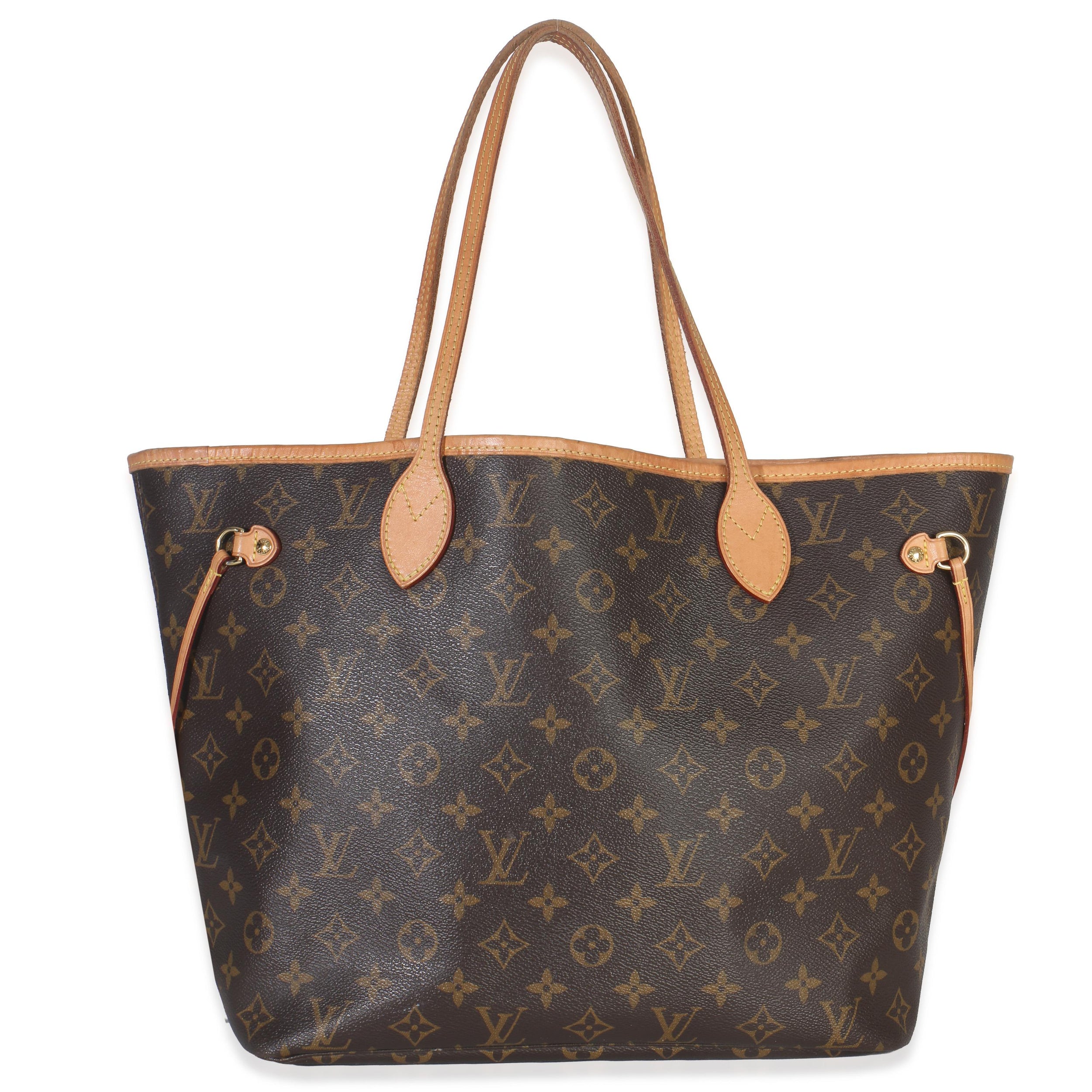 Louis Vuitton Coated Canvas Monogram Neverfull MM