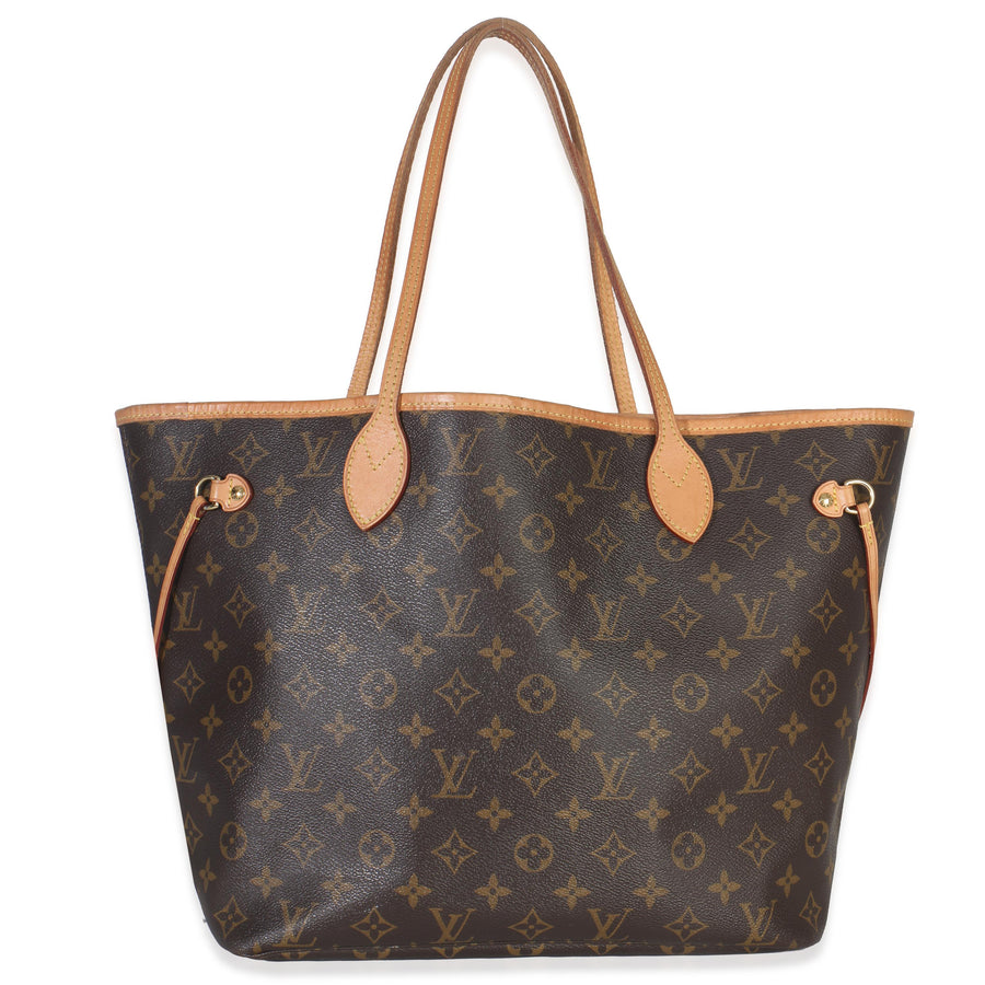 Louis Vuitton Coated Canvas Monogram Neverfull MM