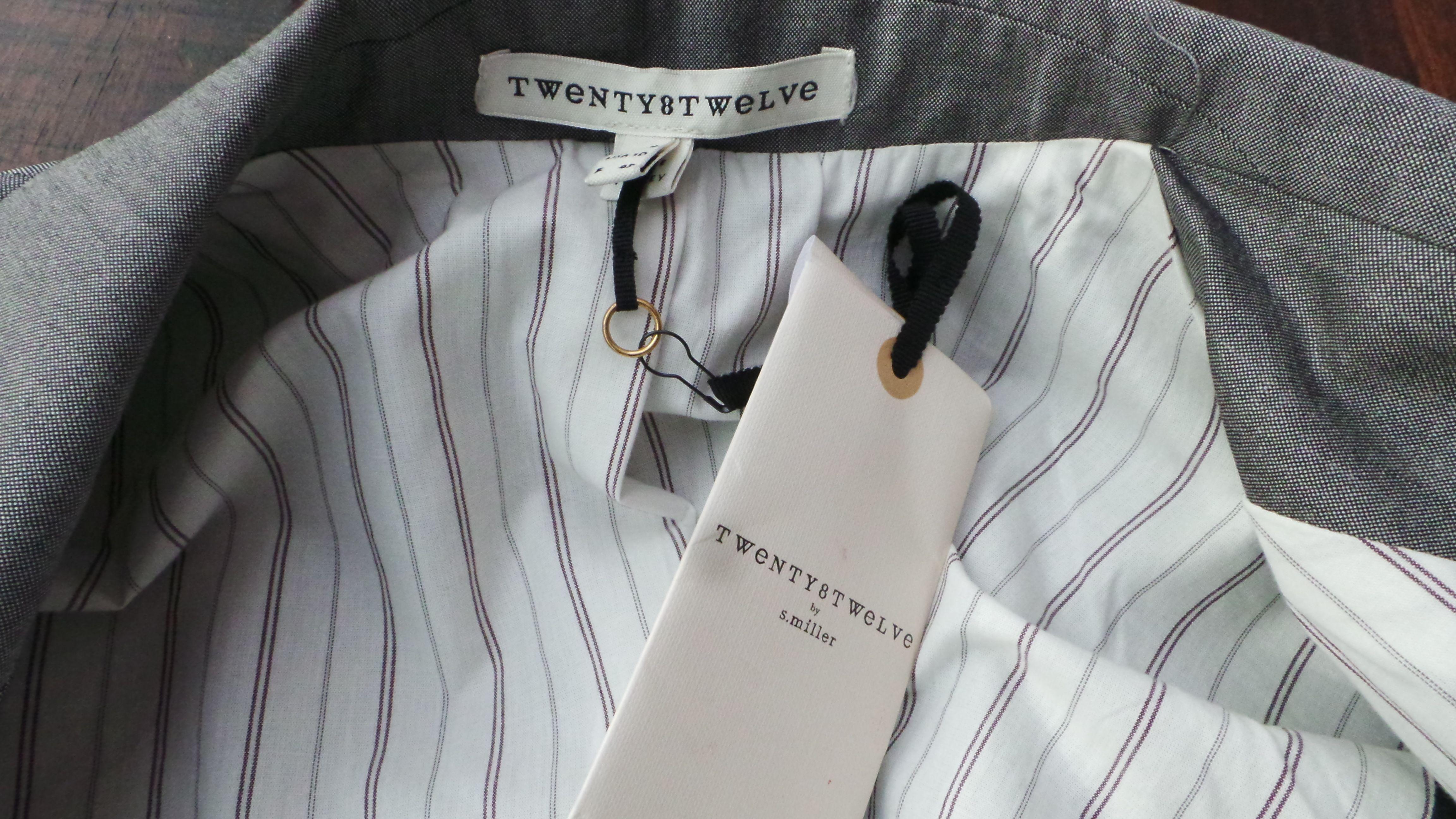 Twenty8Twelve grey cropped blazer