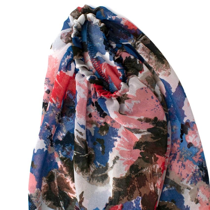 Misa Los Angeles Multi-coloured Floral Pattern Dress