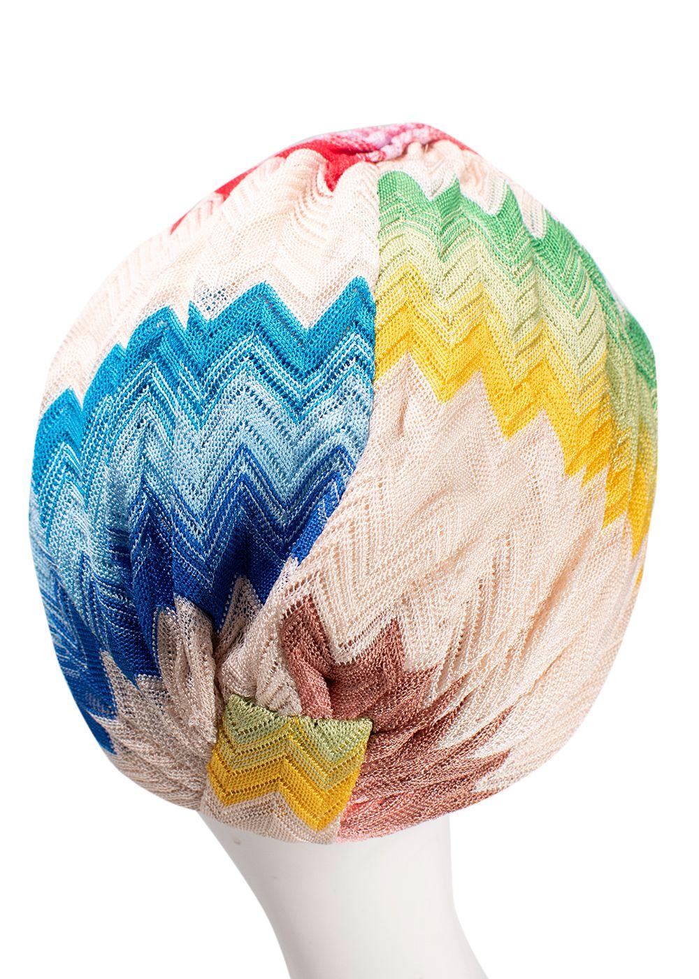 Missoni Multicoloured Knit Turban