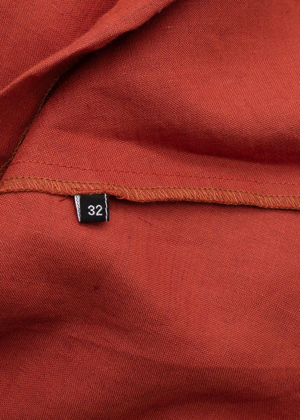 Annina Deep Orange Alma Dress