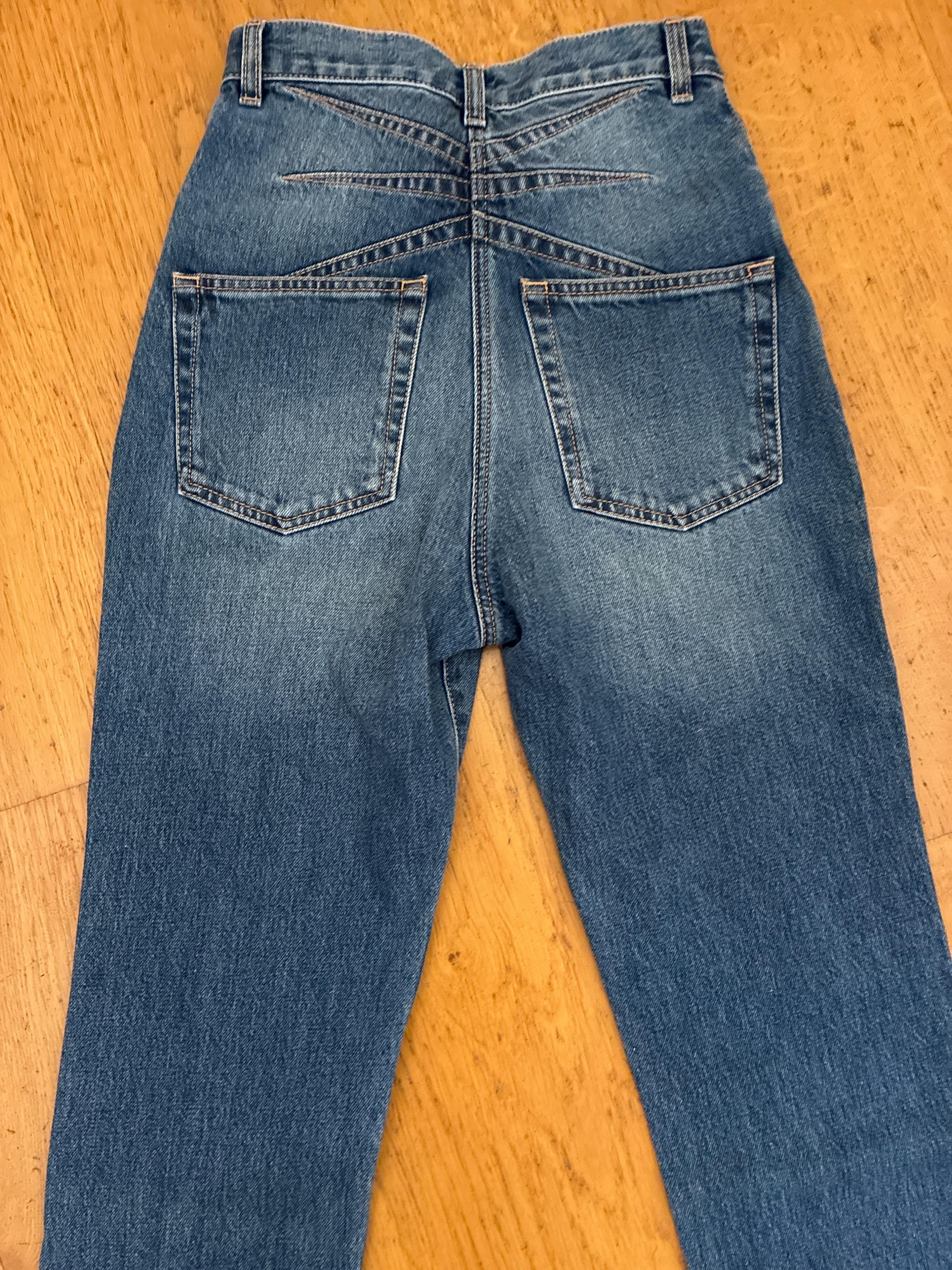 Signature Topstitch High Waisted Jeans
