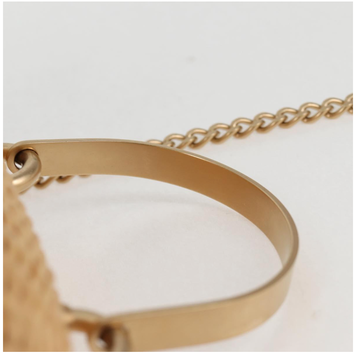 Chanel Heart Padlock Wicker Bag