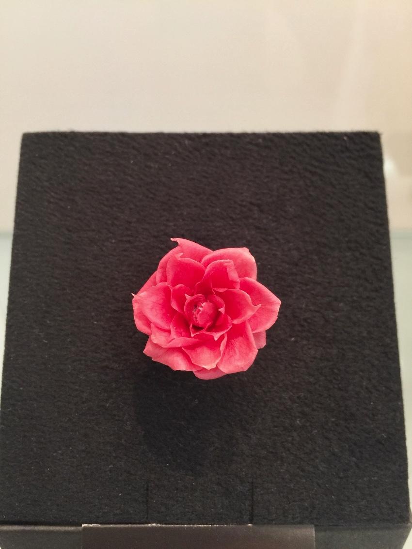 Salet Resin Pink Rose Ring