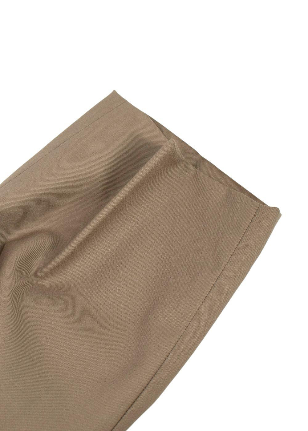 Saint Laurent Beige Tailored Trousers