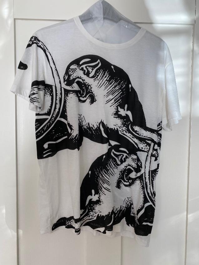 Valentino Black & White Printed T-Shirt