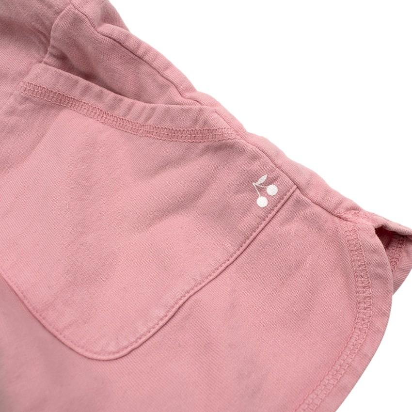 Bonpoint Pink Cotton Girls Shorts