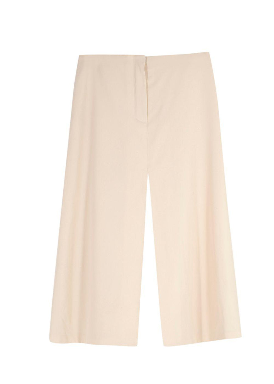 Hermes Cream Wool Culottes