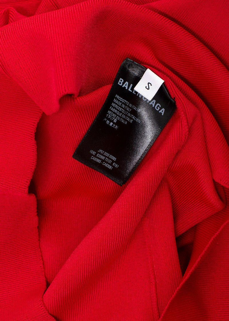 Balenciaga Crewneck Fine Knit Logo Jumper