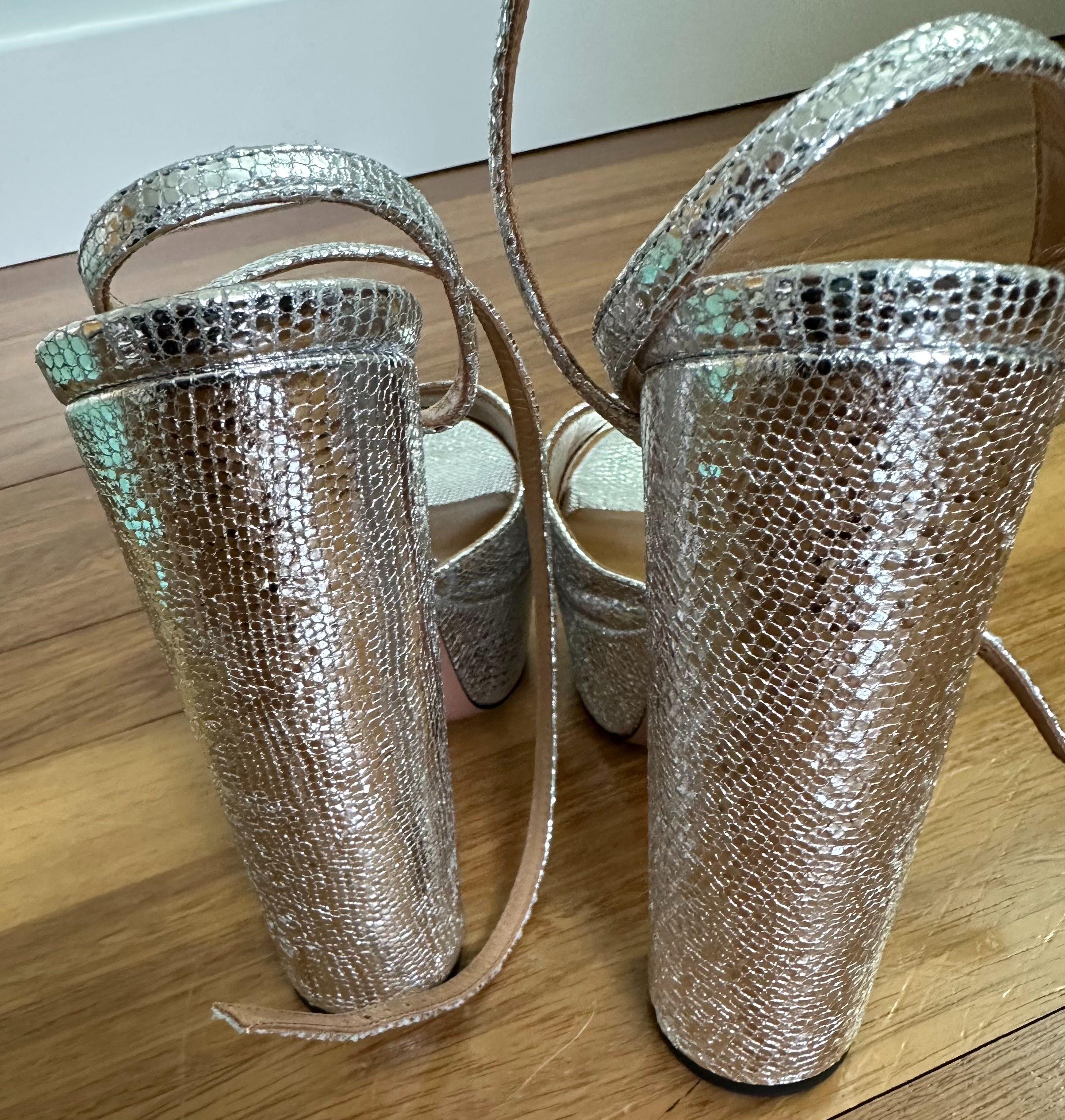 Silver Sinner 140 Sandals