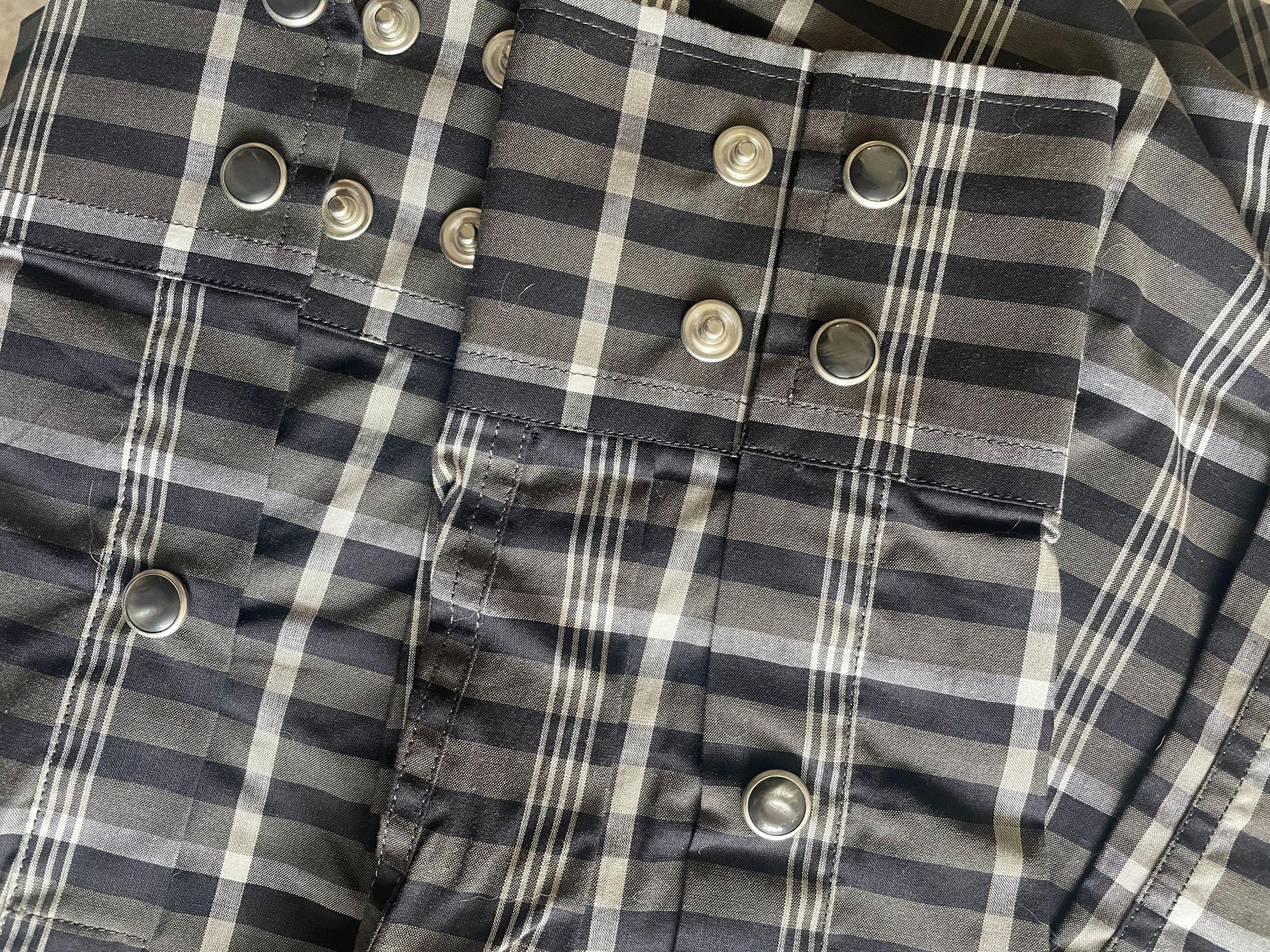 Checked Cotton Long Sleeved Shirt