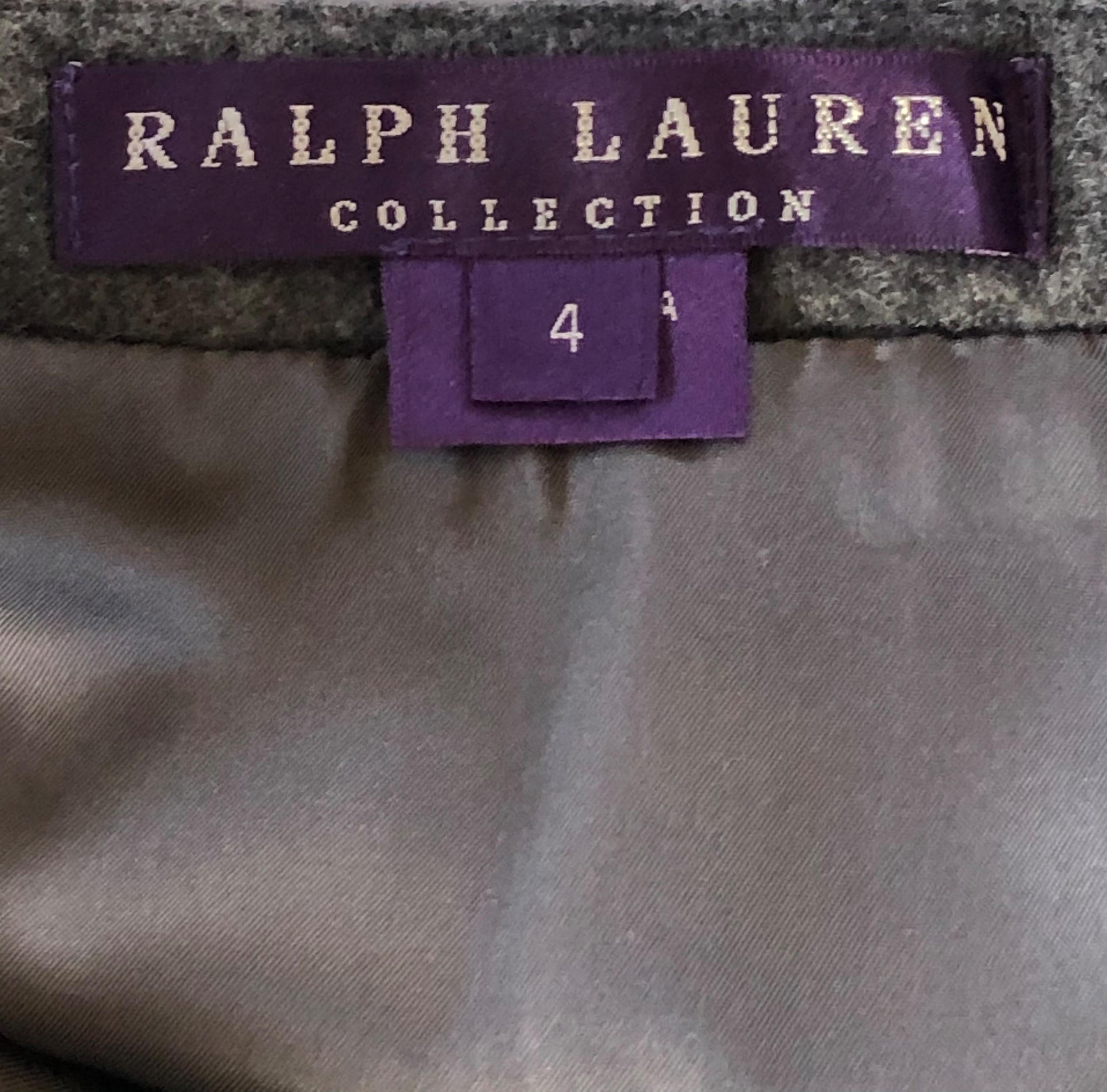 Collection Grey Cashmere Skirt