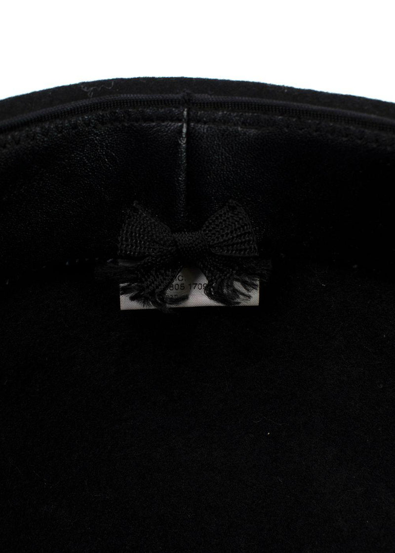 Takahiromiyashita The Soloist. Black Felt Horn Cap