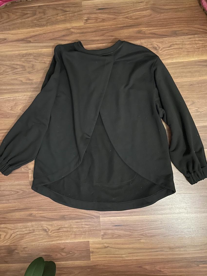 Fendi Open Back Crystal Logo Jumper