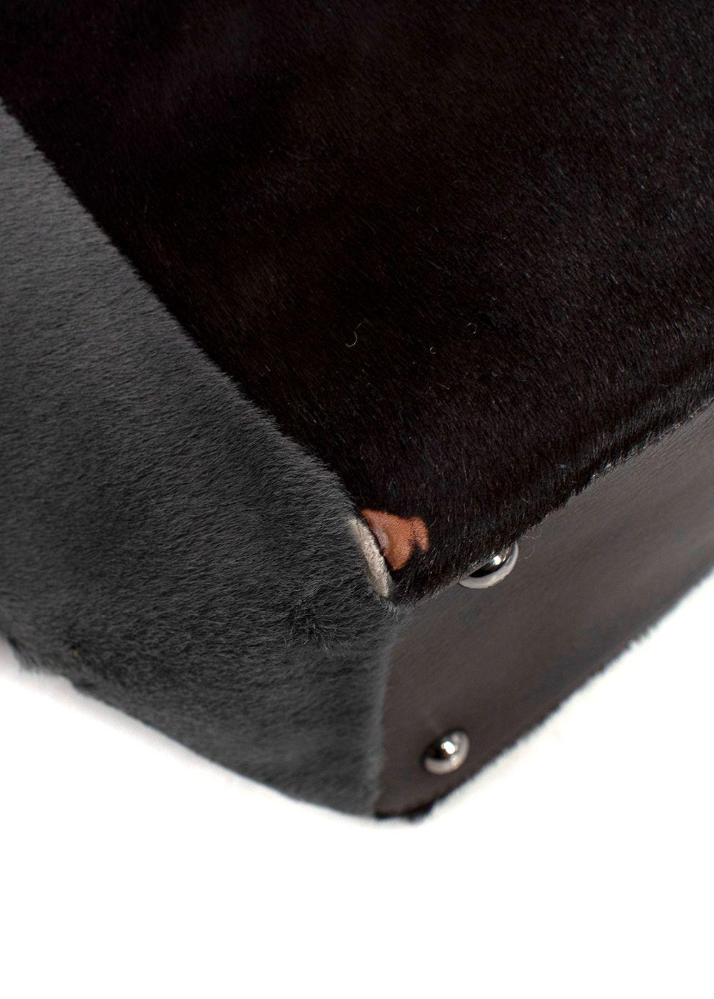 Fendi 2Jours Calf Hair Tote Bag