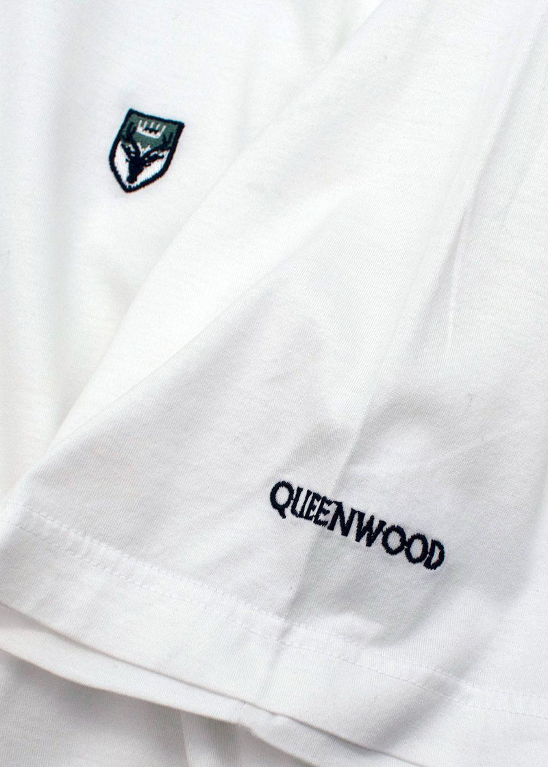 White Cotton Polo Shirt