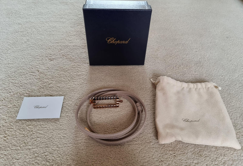 Rose Gold Taupe Ice Cube Belt