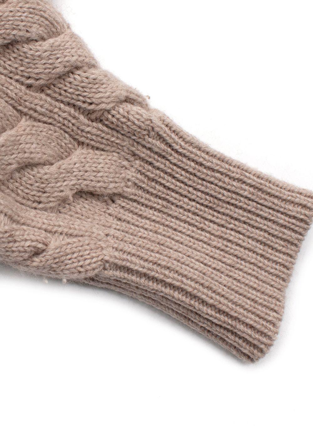 Christopher Esber Cropped Cable-knit Underwired Jumper
