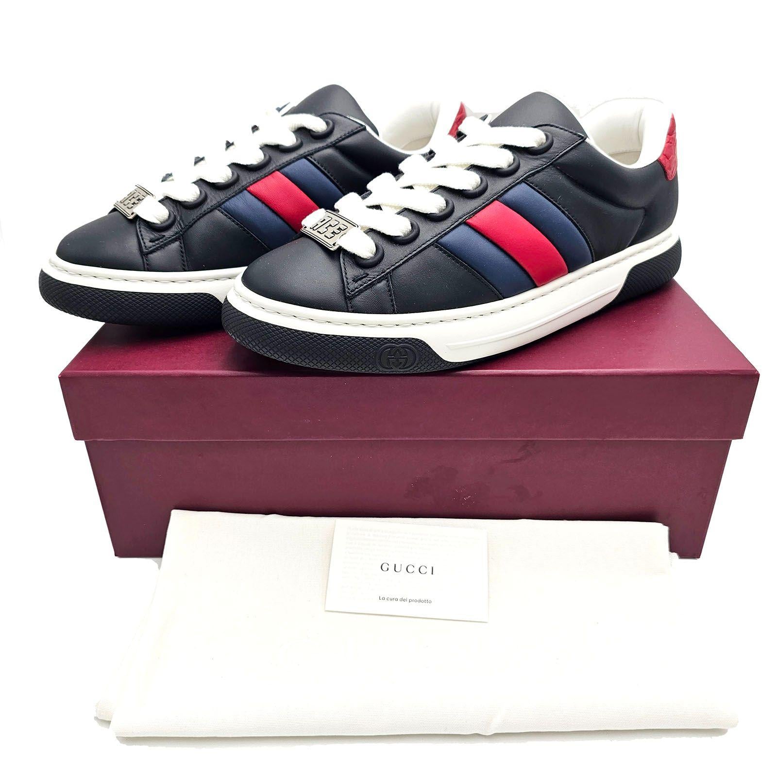 Gucci Leather Ace Trainers