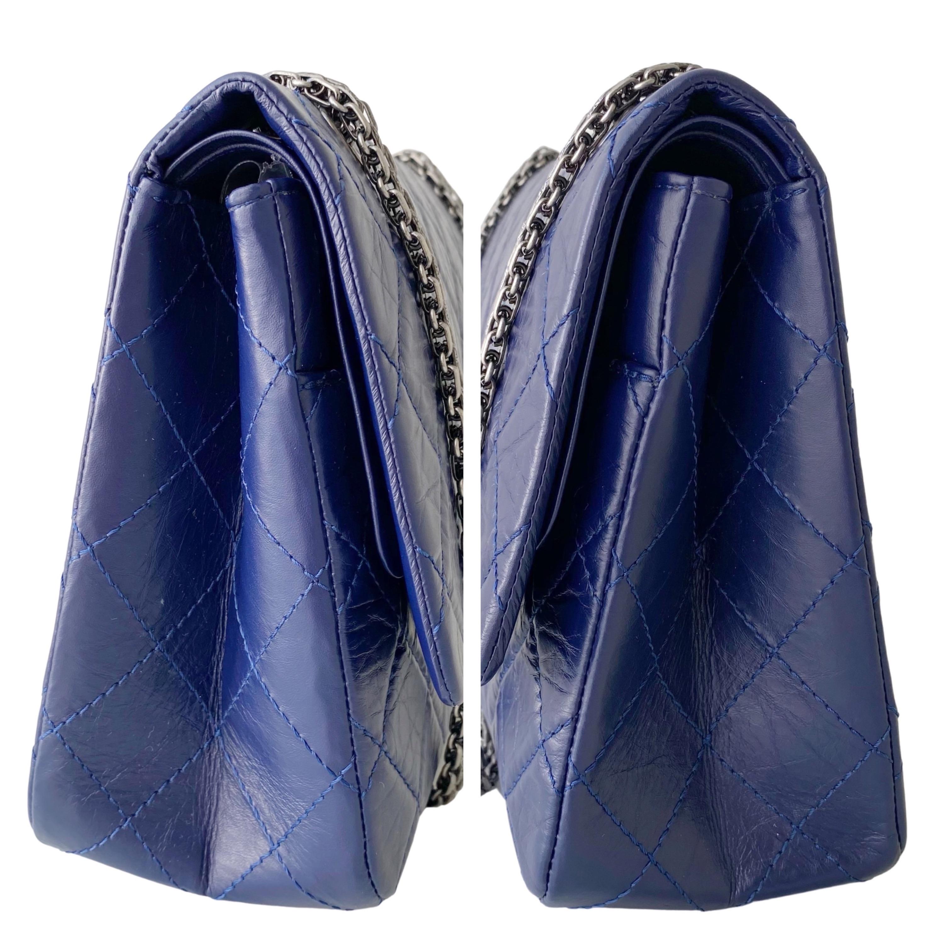 Blue Reissue 2.55 227 Flap Bag