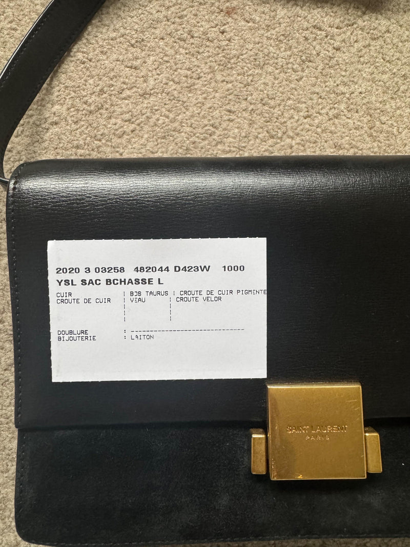 Saint Laurent Black Bellechasse Bag