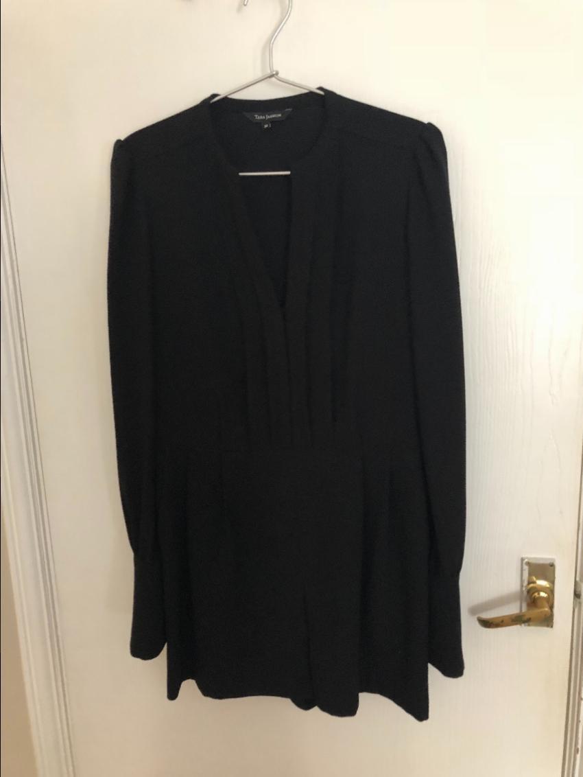 Tara Jarmon Black Jumpsuit
