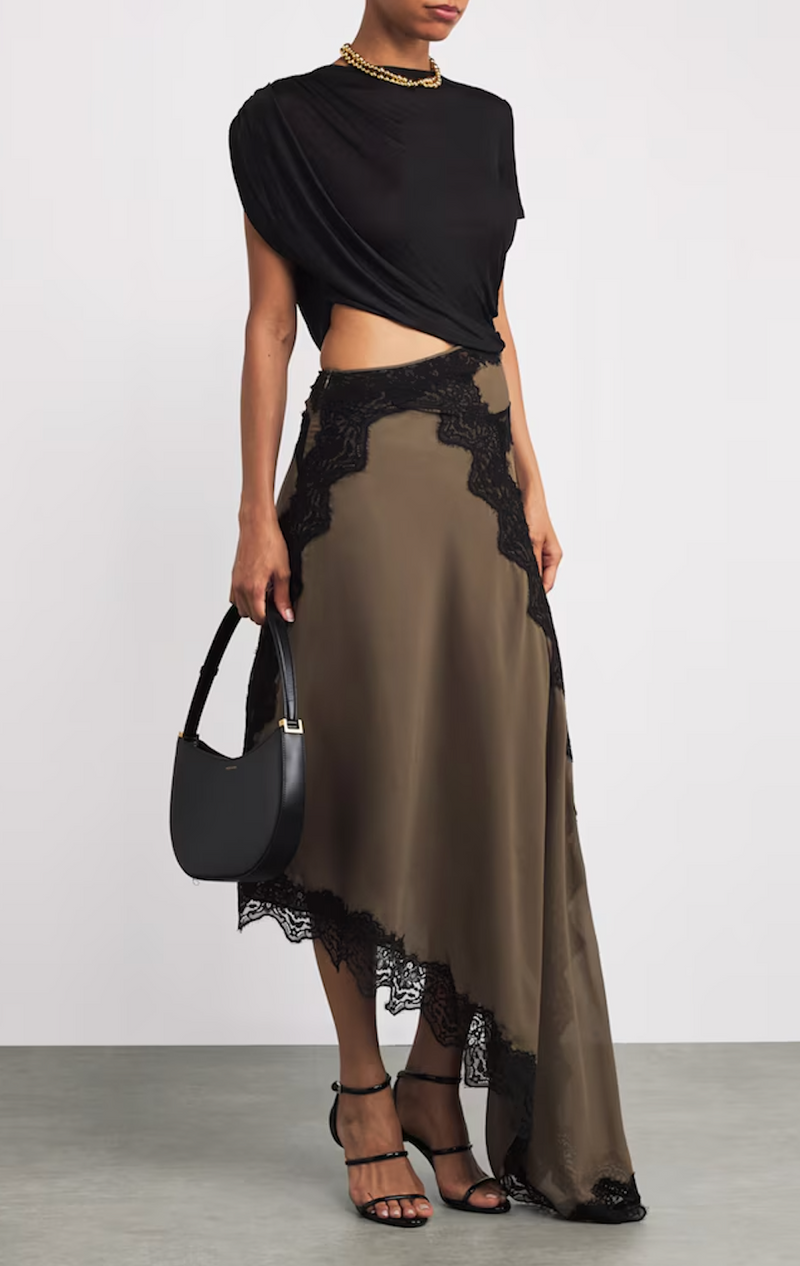 Christopher Esber Twisted Verve Midi Dress