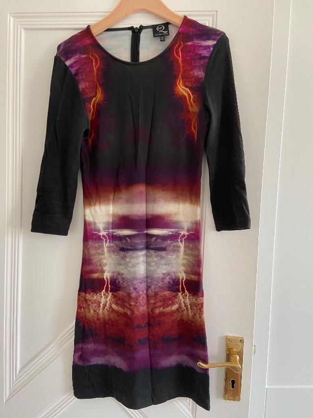 McQ by Alexander McQueen Storm Print Shift Dress