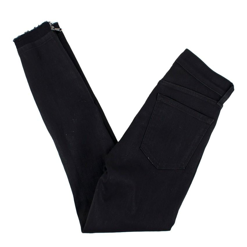 J Brand Alana High Rise Crop Skinny Jeans