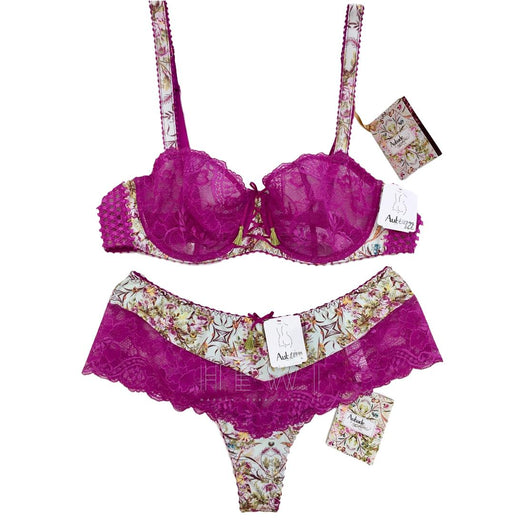 Aubade Paris by Christian Lacroix Half Cup Bra & St Tropez Brief Set