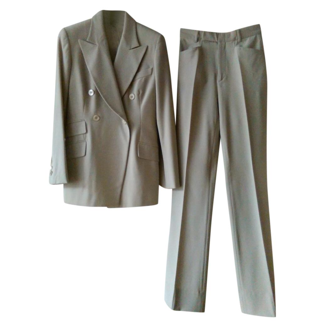 Gucci Double Breasted Longline Suit