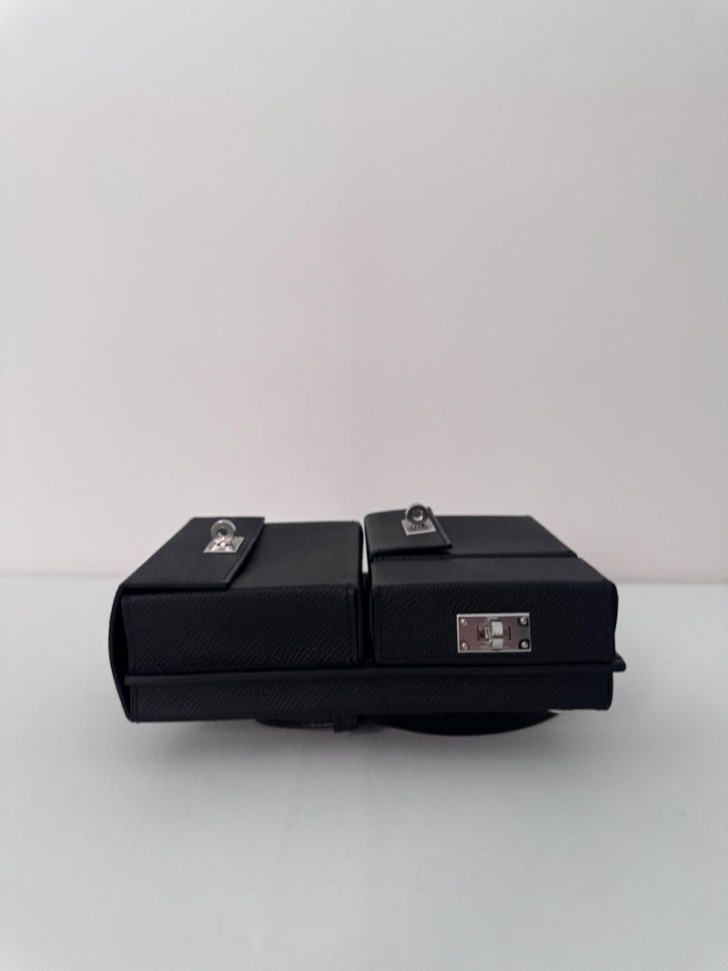 Hermes Limited Edition Black Kelly Multipocket
