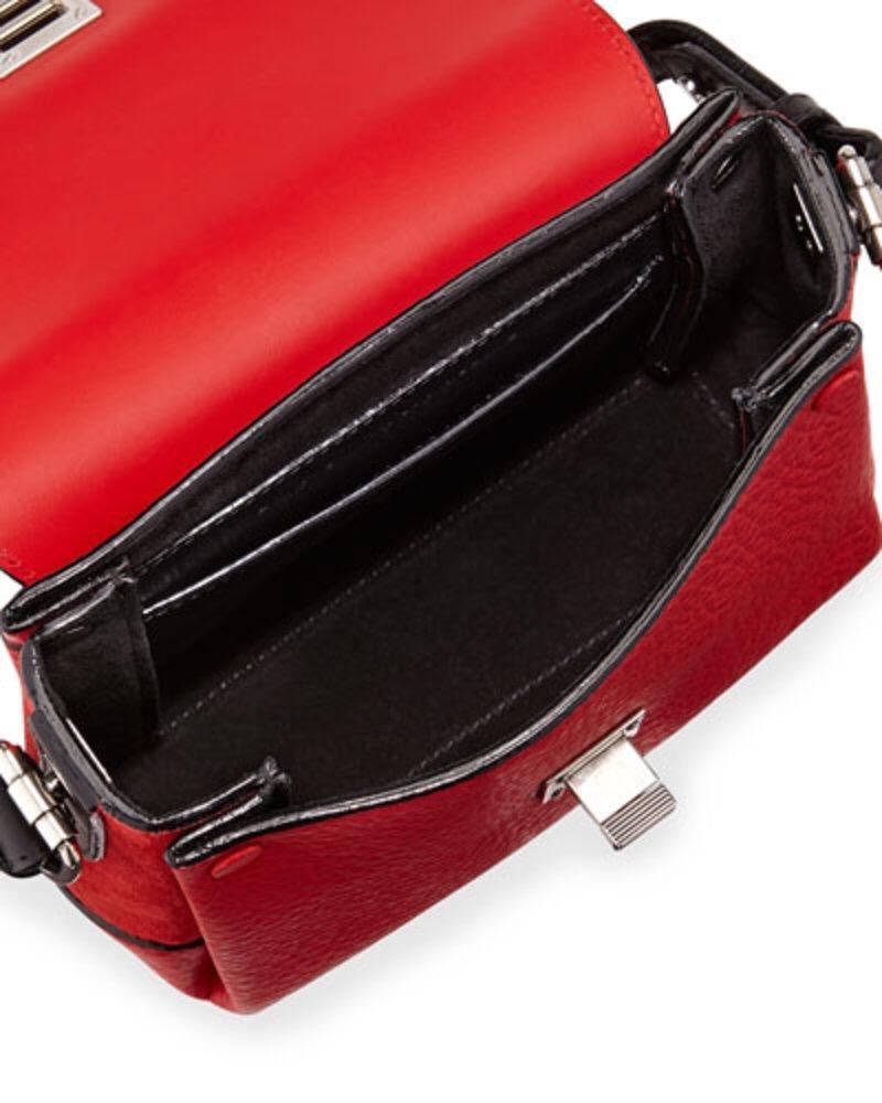 Proenza Schouler red leather cross-body bag